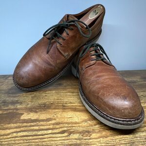 ECCO Atlanta brown Leather Oxford Dress Shoes Oxford Brown 42 US 9‎ mens